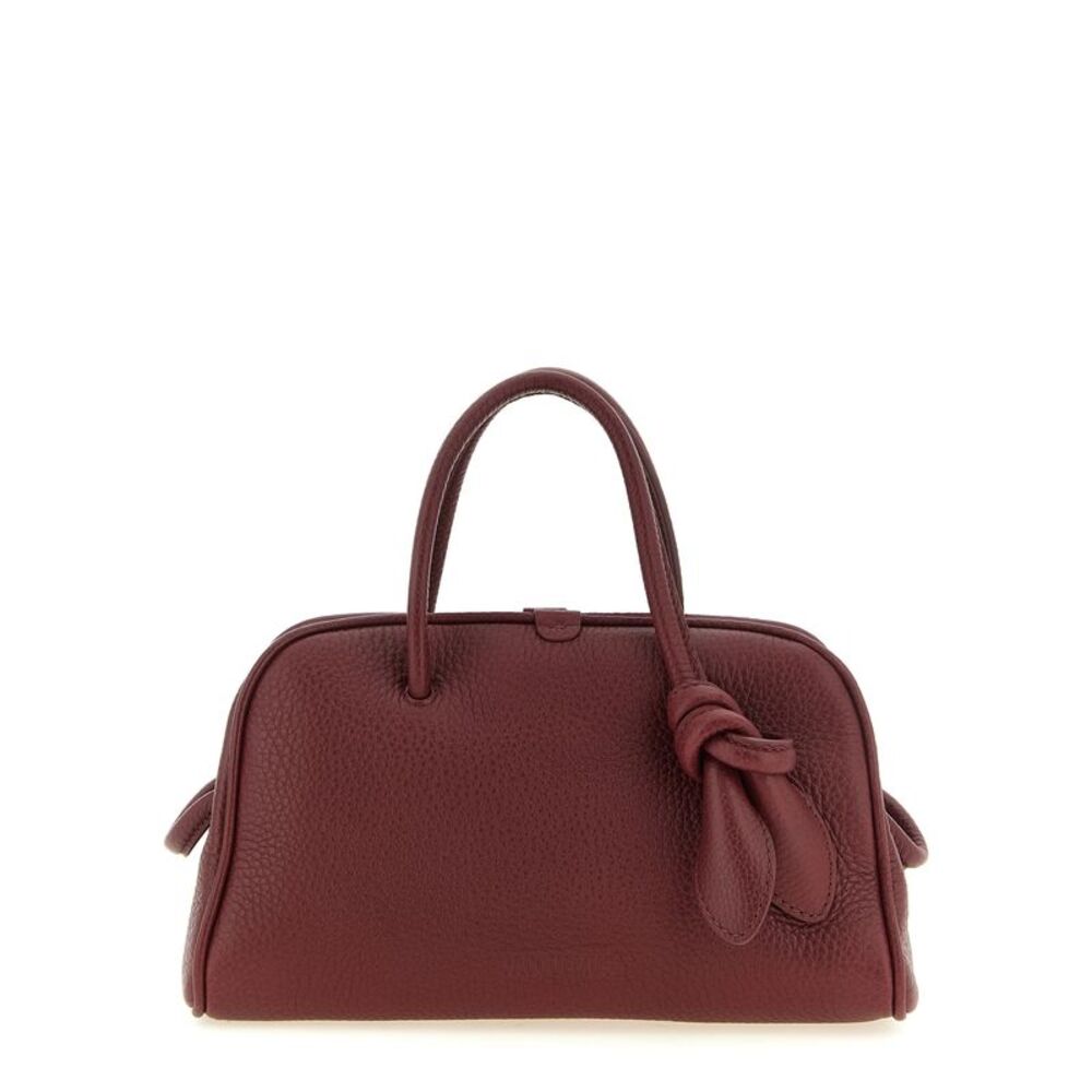 Jacquemus Bordeaux Calfskin Women's Handbag